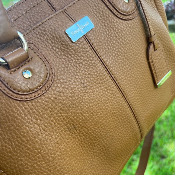 Cole Haan pebbled camel tote - Picture 8 of 8